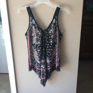 Macy’s handkerchief top